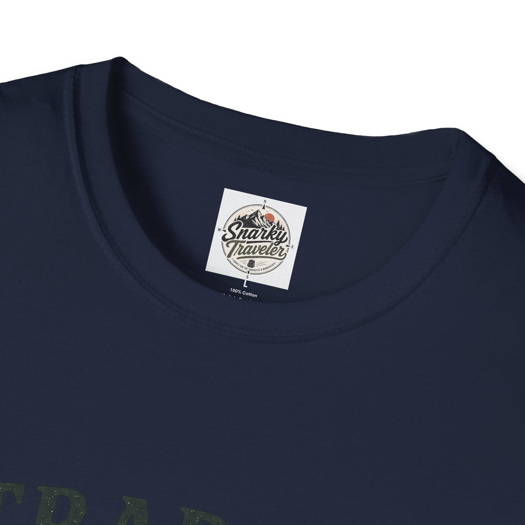 Trail Marker T-Shirt — "Trading Workflows for Trail Markers" Outdoor Hiking Tee
