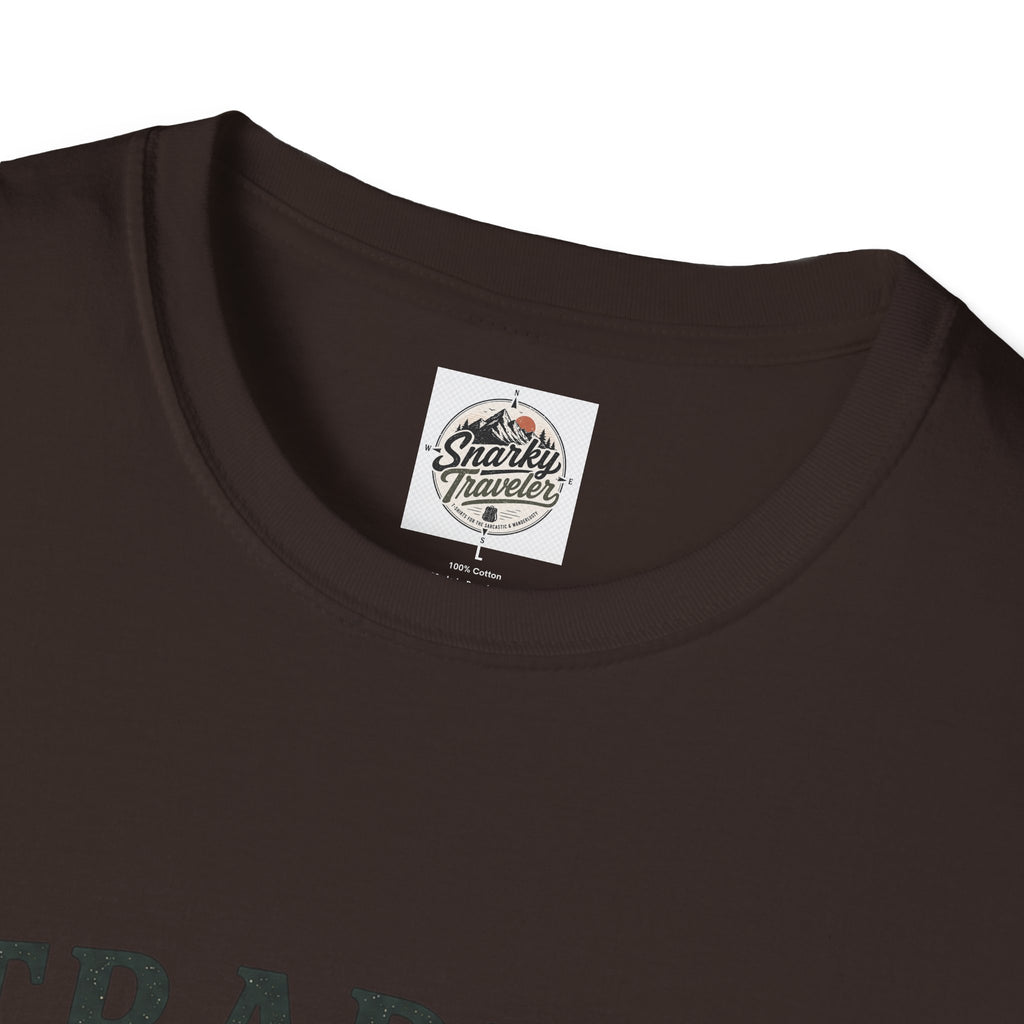 Trail Marker T-Shirt — "Trading Workflows for Trail Markers" Outdoor Hiking Tee