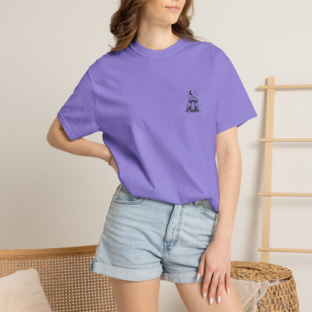T-Shirt — "Out Here Minding My Business" Mushroom Graphic Tee