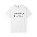 T-Shirt — “The Outdoors Is Calling” Graphic Tee (Adventure, Hiking, Nature Lover)